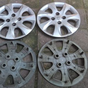 Hyundai i20 2009‑2014 15″ Wheel Trim Hubcap Set – 4pc