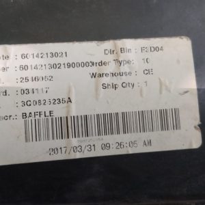 VW Passat B8 2015‑2020 Front Underbody Air Baffle – 3G0825235A